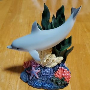 Dolphin  figurine under the sea design